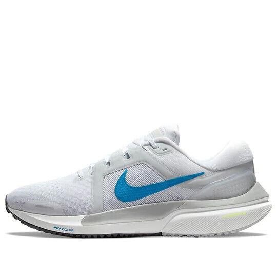 Nike Men`s Air Zoom Vomero 16 White/blue Running Shoes DA7245-101