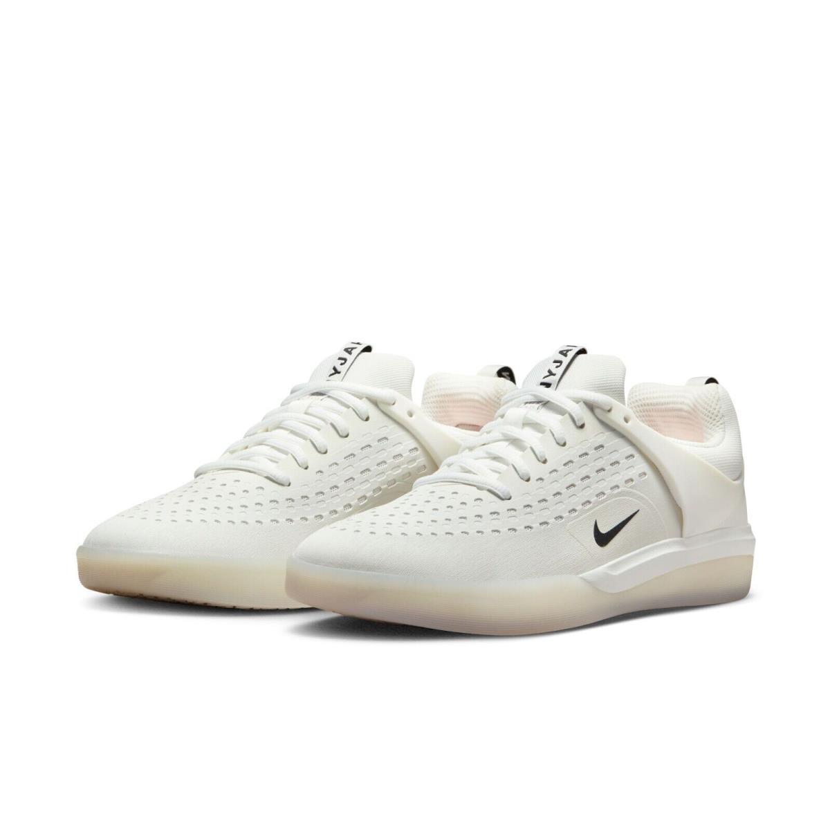 Nike SB Nyjah 3 Shoes - Summit White/black - Sizes 8.5-12 - White
