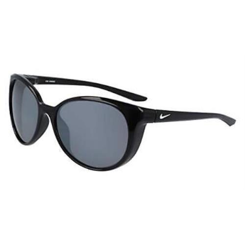 Nike CT8234-010 Essence Sunglasses Black Color Grey with Silver Mirror Lens