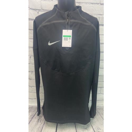 Nike Therma Fit Adv Winter Warrior Drill Soccer Jacket Black Sz XL DQ5049-010 P