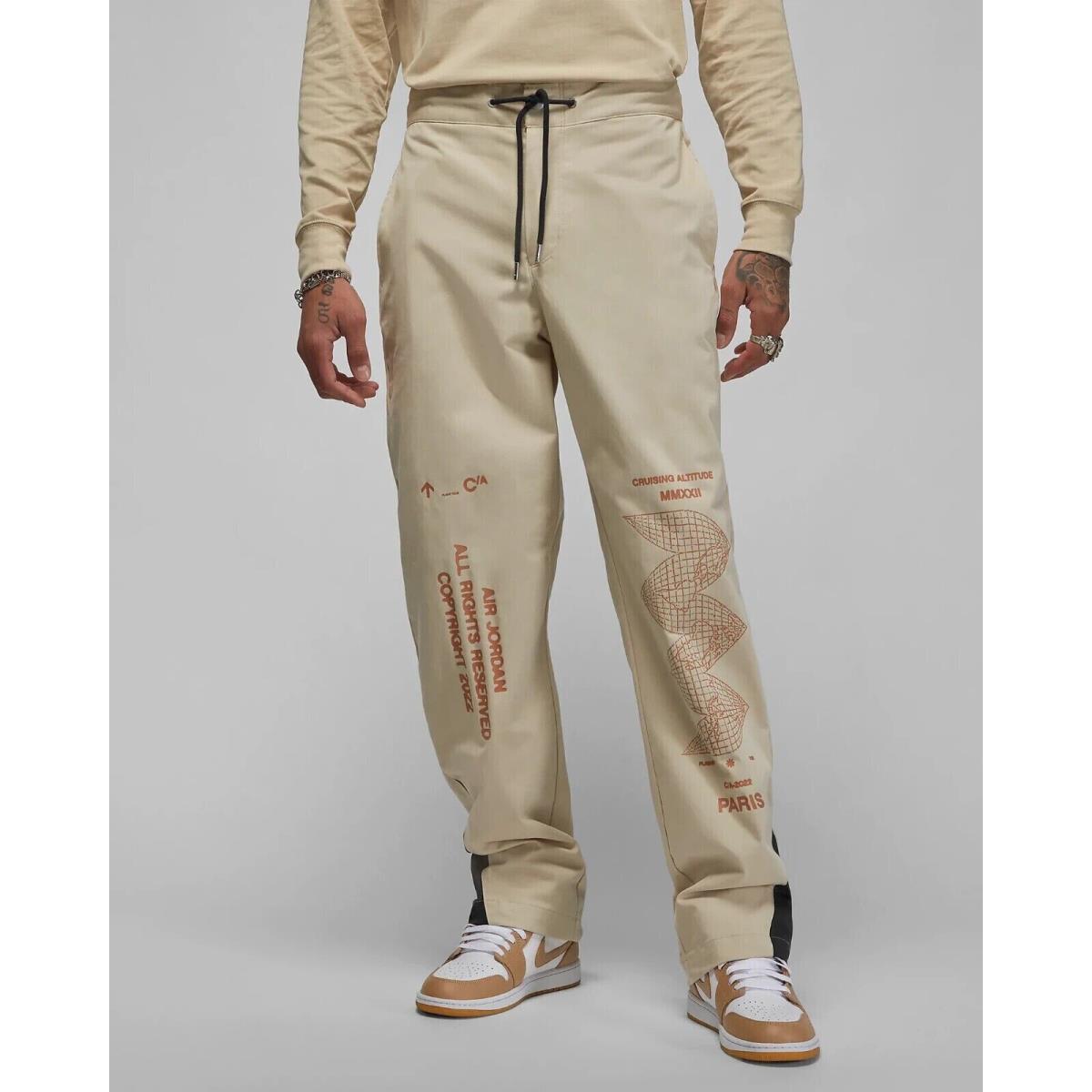Men`s Nike Jordan Flight Heritage Lightweight Woven Pants DV1609-206 Sz S