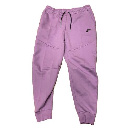 Nike Sportswear Tech Fleece Jogger Pants Purple CU4495-532 Men s Size XL