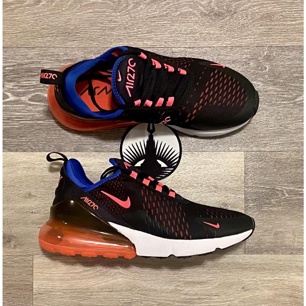 Nike Air Max 270 `black Bright Crimson` White DZ4407-600 Women s 8 Men`s 6.5 - Bright Crimson/Hyper Pink/Black/Racer Blue