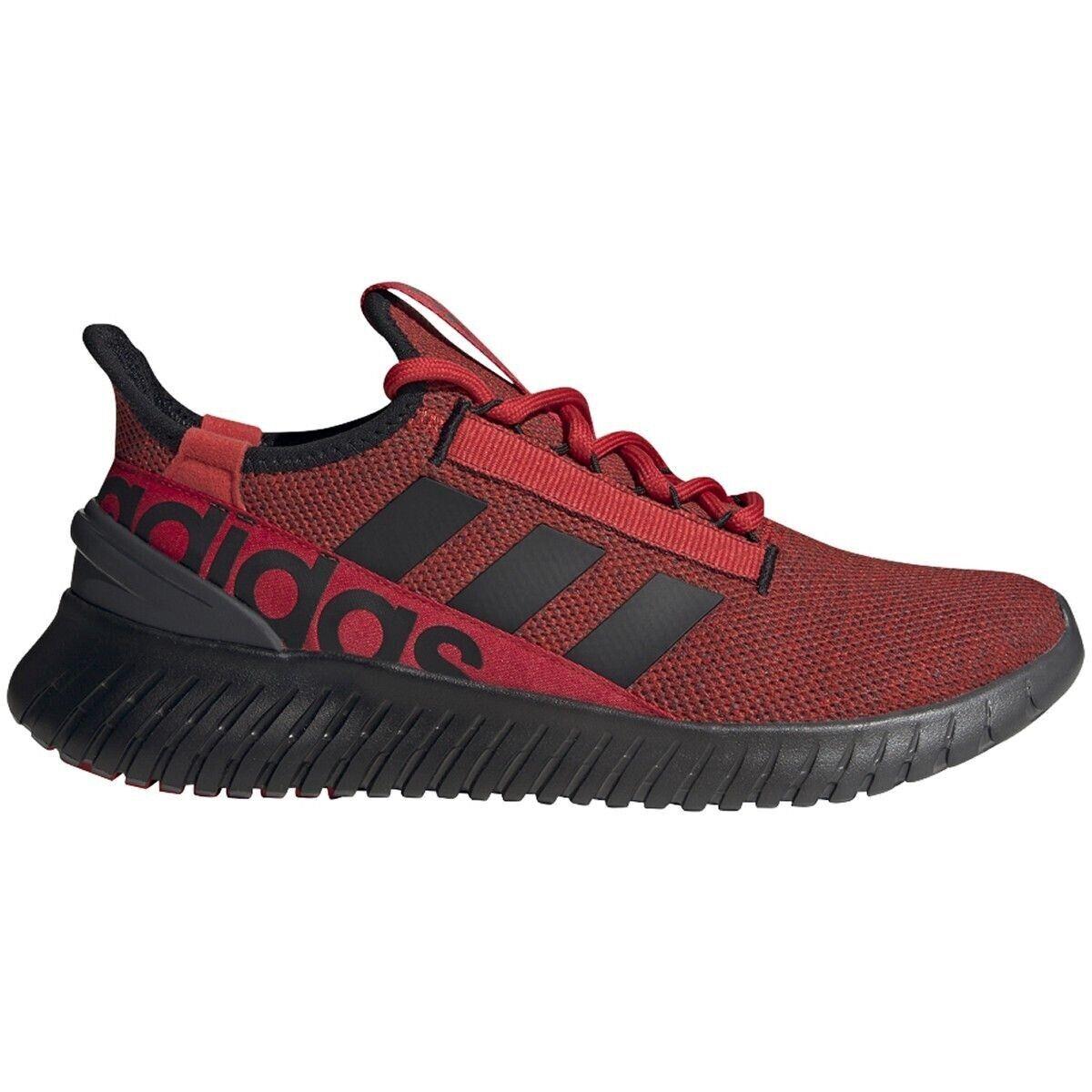Adidas Kaptir 2.0 Mens Running Shoe IN Red Size 10 - Black/Red
