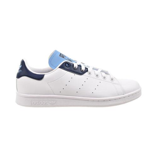 Adidas Stan Smith Men`s Shoes Cloud White-collegiate Navy-light Blue H00332 - Cloud White-Collegiate Navy-Light Blue