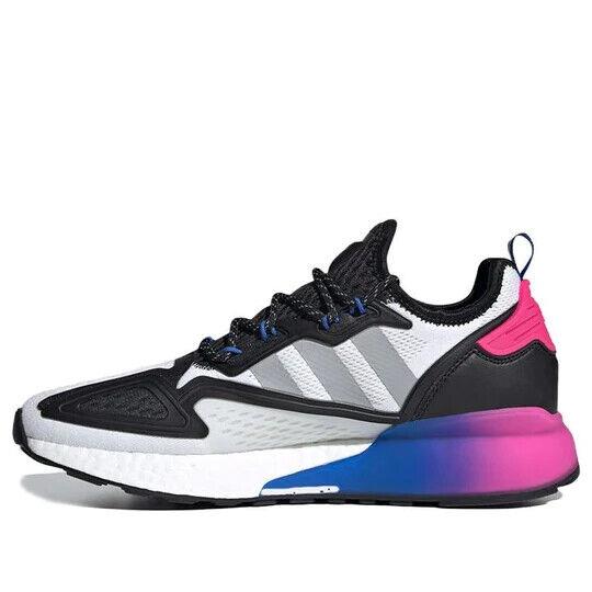 Adidas Men`s ZX 2K Boost White/multicolor Running Shoes FX8835