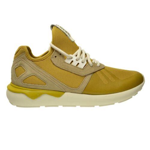 Adidas Tubular Runnner Men`s Shoes Spice Yellow-clear Sand-legacy White b23886