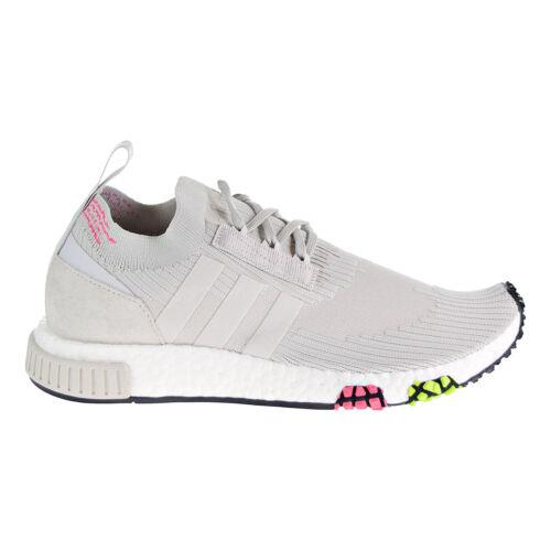 Adidas Nmd_racer Primeknit Men`s Shoes Grey One-solar Pink CQ2443 - Grey One-Solar Pink