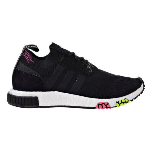 Adidas Nmd_racer Primeknit Men`s Running Shoes Core Black-solar Pink CQ2441 - Core Black/Core Black/Solar Pink