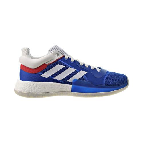 Adidas Marquee Boost Low Men`s Shoes Collegiate Royal-footwear White D96935 - Collegiate Royal-Footwear White