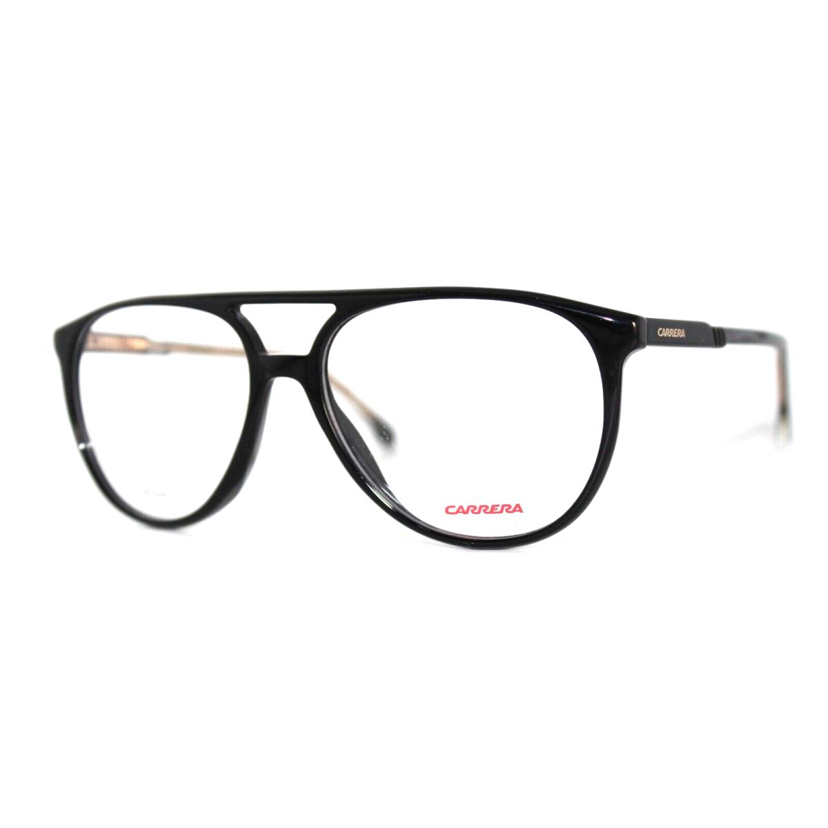 Carrera 1124 807 Black Eyeglasses Frames 54-15-140MM W/case - Gold, Frame: Black