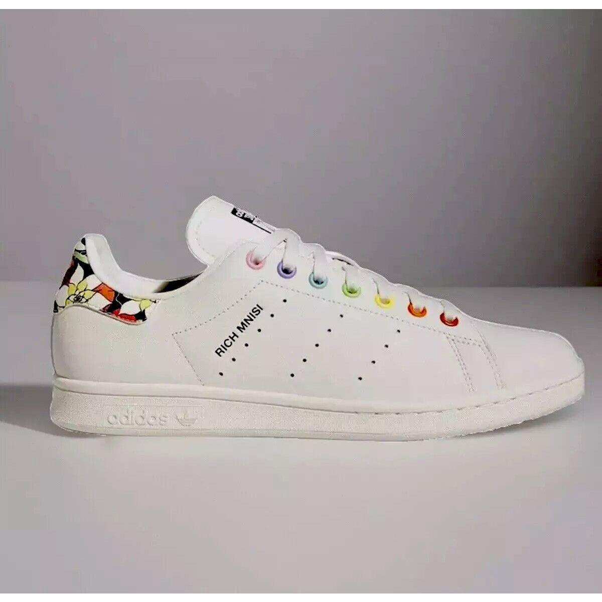 Adidas x Rich Mnisi Stan Smith Pride RM 2023 Women`s Size 11.5 Men`s 10.5 - White