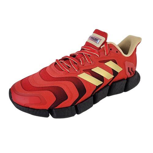 Adidas Climacool Vento G58766 Running Shoes Scarlet Black Gold Men Size 9.5 - Black/Scarlet/Gold