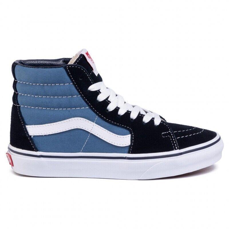 VN000D5INVY1 Vans Men`s UA SK8-Hi Navy Blue Black Sneakers