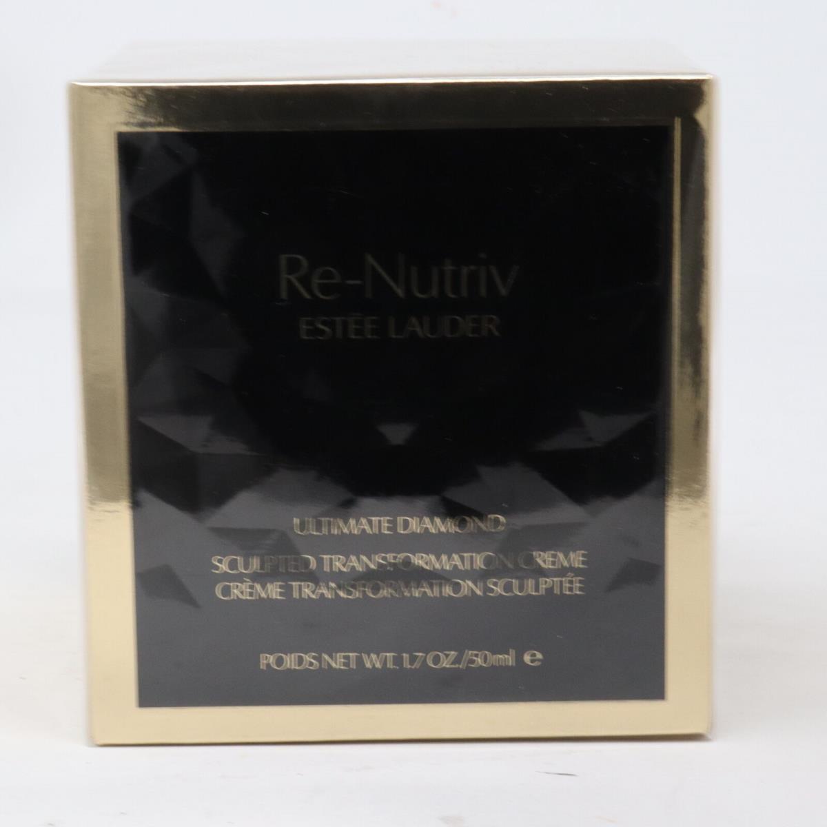 Estee Lauder Re-nutriv Ultimate Diamond Sculpted Transformation Creme 1.7oz