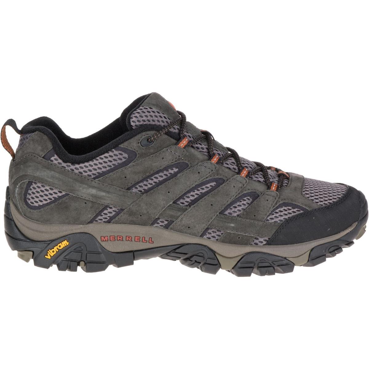Merrell Moab 2 Vent Men`s Leather Hiking Low Top Shoes Size 10.5 W - Beluga