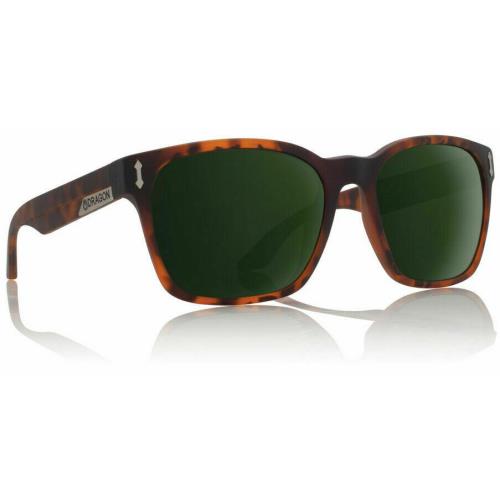 Dragon Alliance Liege DR511s-226 Matte Tortoise Green G15 55mm Sunglasses