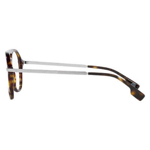 Burberry eyeglasses Bailey - Dark Havana and Silver Frame, Demo Lens