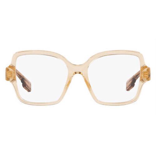 Burberry BE2374F Eyeglasses Women Beige Square 54mm