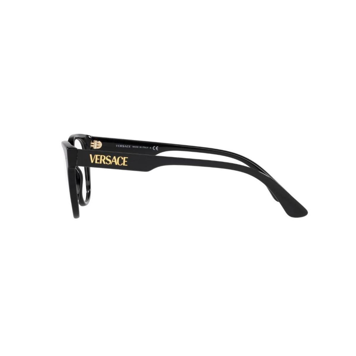 Versace VE 3317 GB1 51mm Black Eyeglasses