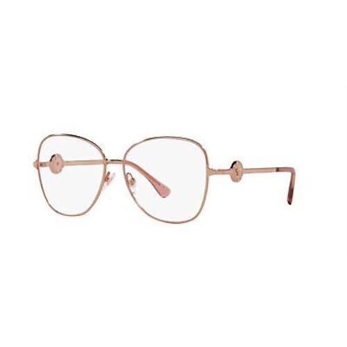 Versace Eyeglasses VE1289 1412 55mm Rose Gold / Demo Lens