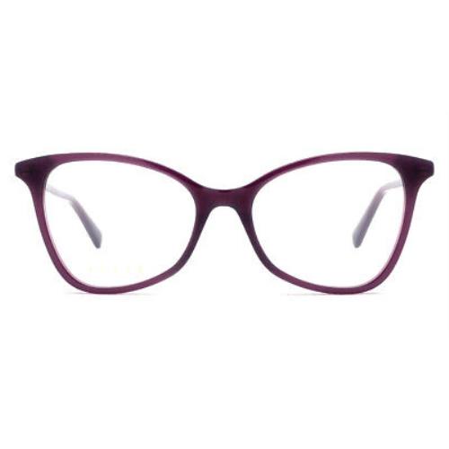 Gucci GG1360O Eyeglasses Women Violet Cat Eye 53mm