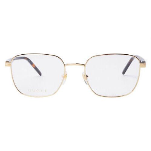 Gucci GG1161O Eyeglasses Men Havana Square 54mm