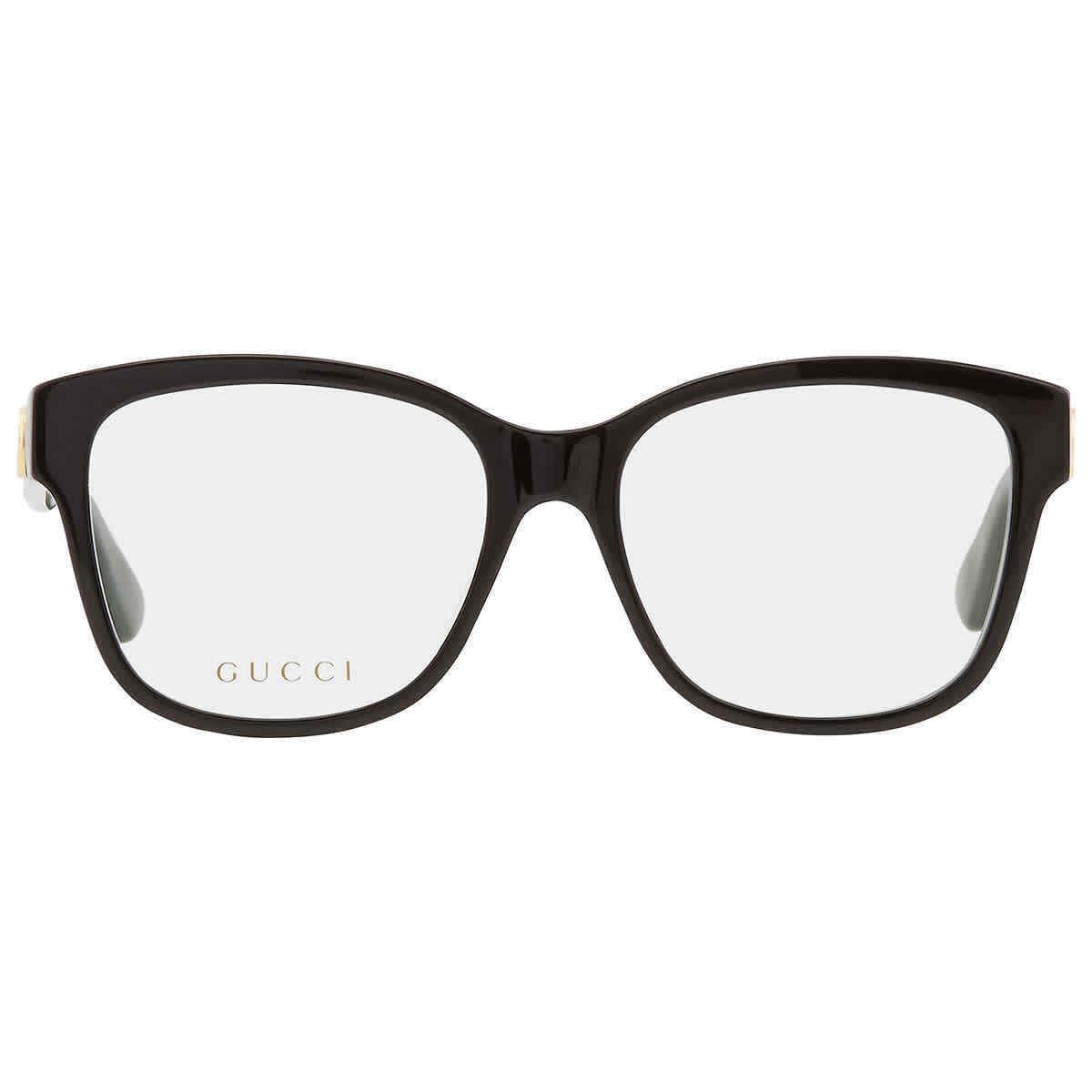 Gucci Demo Square Ladies Eyeglasses GG0038ON 011 54 GG0038ON 011 54