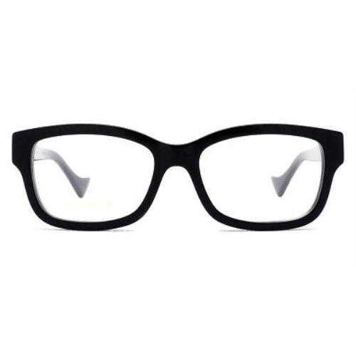 Gucci GG1259O Eyeglasses Women Black Square 54mm