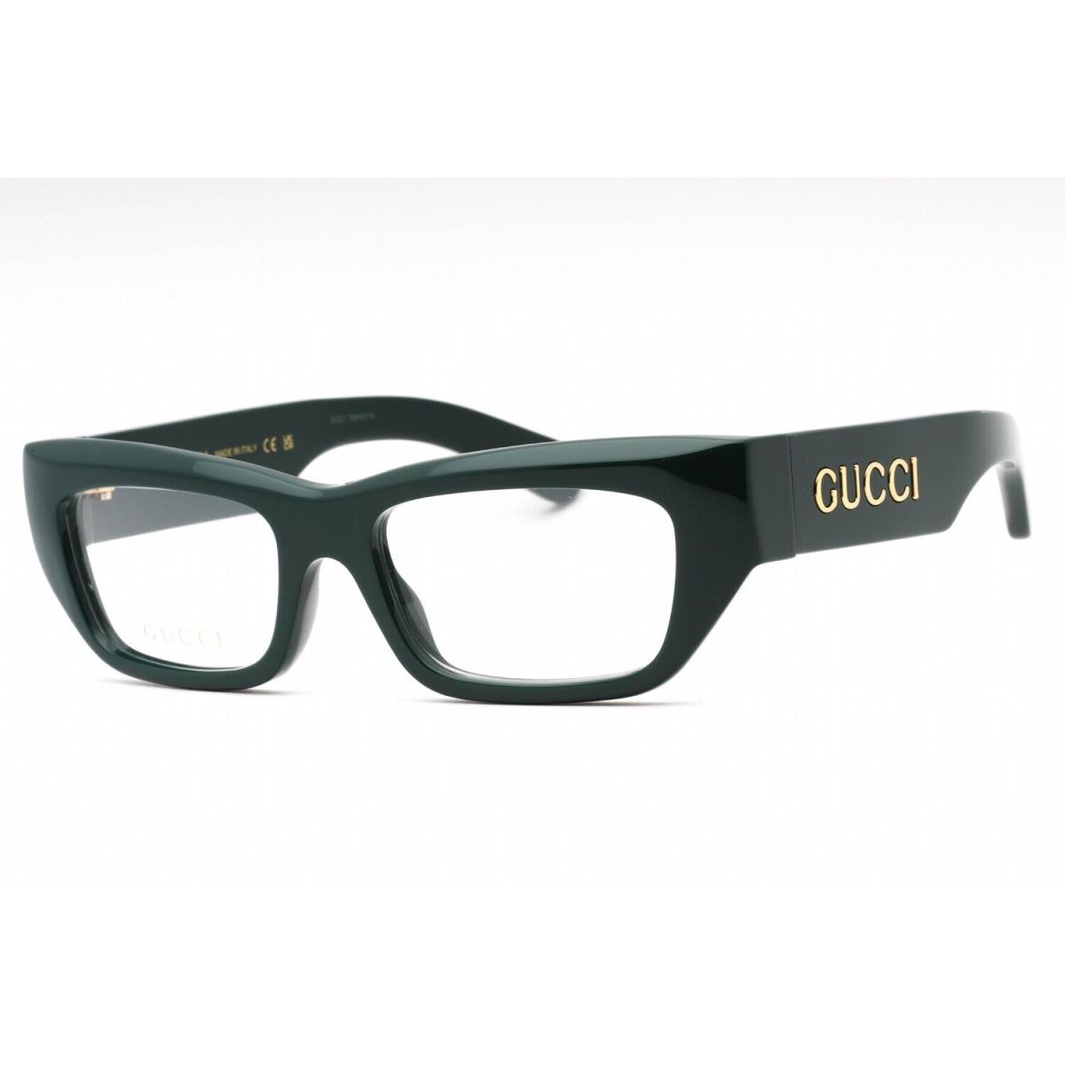 Gucci GG1297O-002-53 Eyeglasses Size 53mm 18mm 135mm Blue Men