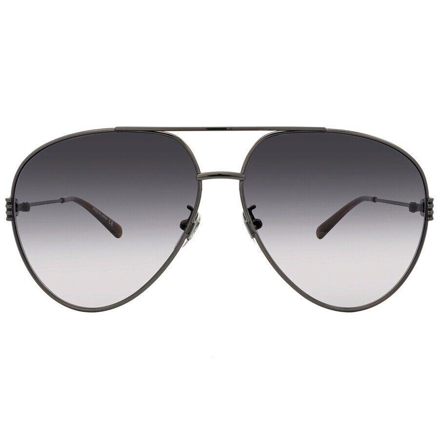 Gucci GG1280S-002 Women`s Dark Ruthenium Frame / Grey Gradient Lens Sunglasses