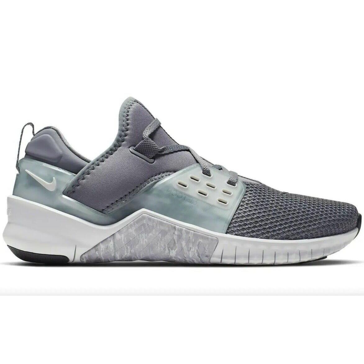 Nike Men`s Free Metcon 2 Cool Grey/pure Platinum Running Shoes AQ8306-003