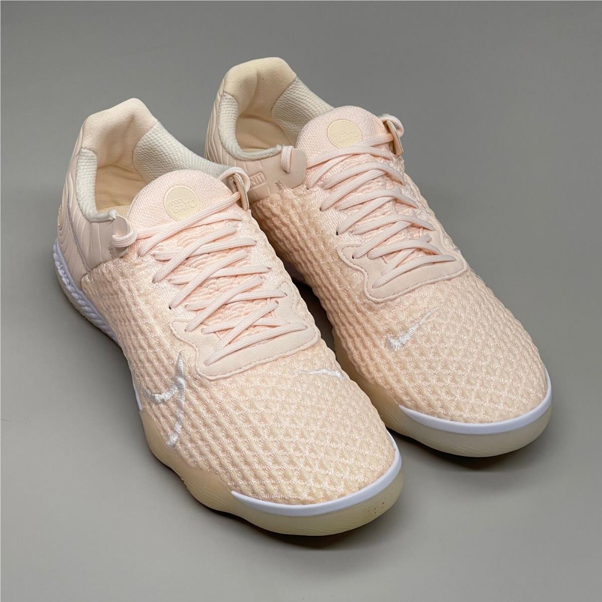 Nike React Gato Indoor Soccer Shoes Women`s Sz 8.5 Guava Ice / White CT0500 800