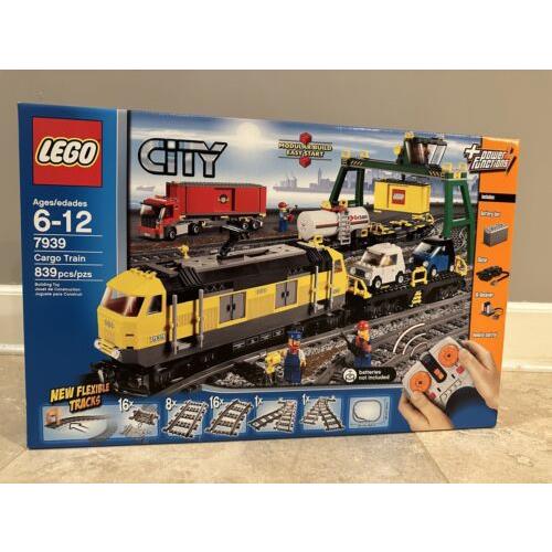 Lego City 7939 Cargo Train - Box