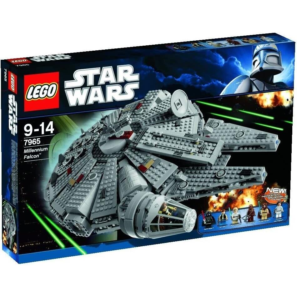 Lego Star Wars Millennium Falcon w/ Darth Vader Luke Skywalker Han Solo 7965