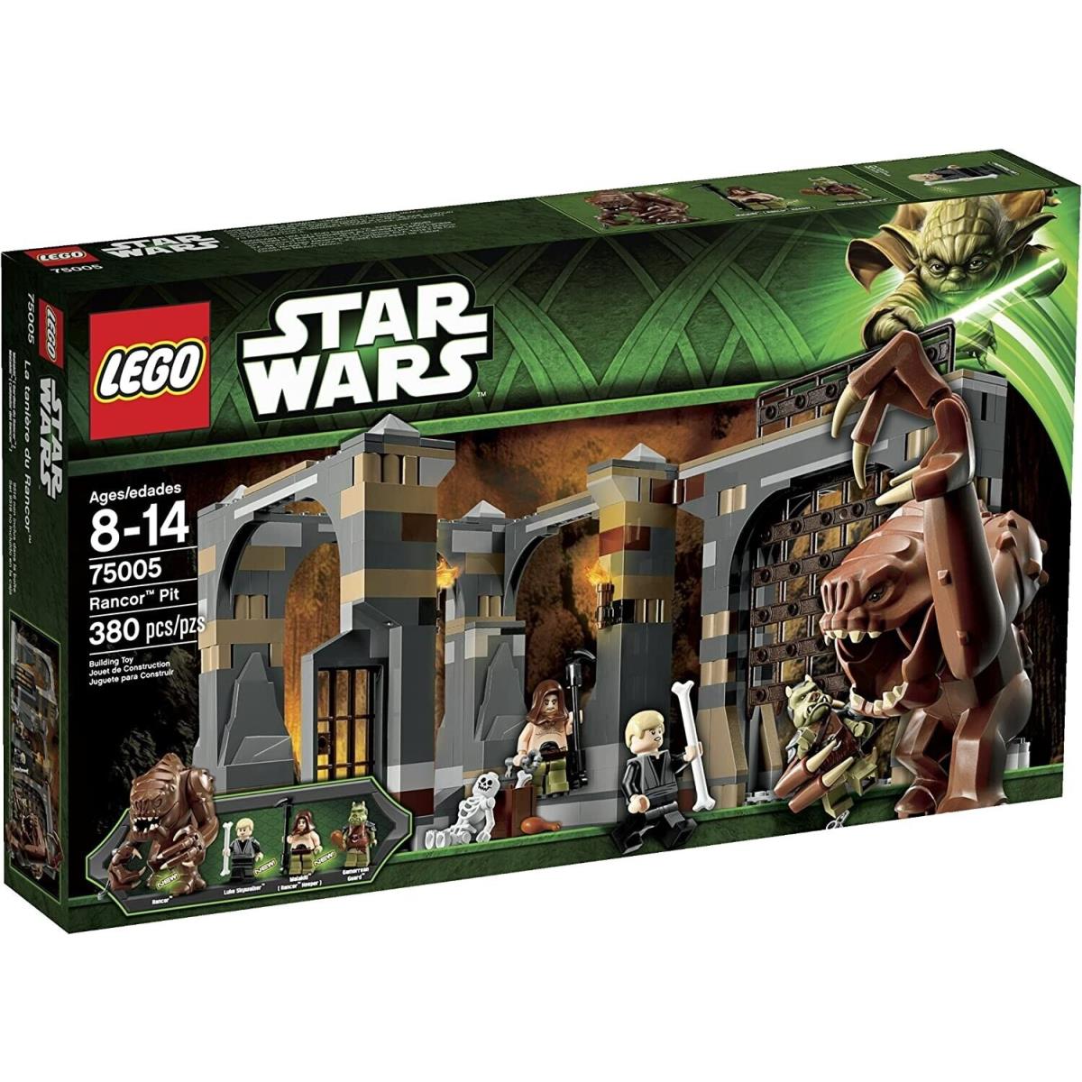 Lego Star Wars 75005: Rancor Pit Retired Hard to Find Building Set