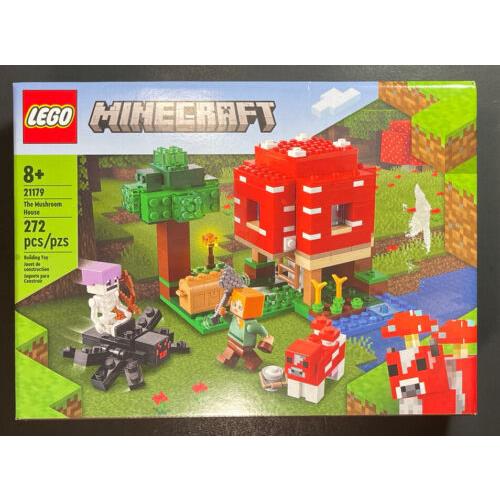 Lego Minecraft Set 21179 The Mushroom House