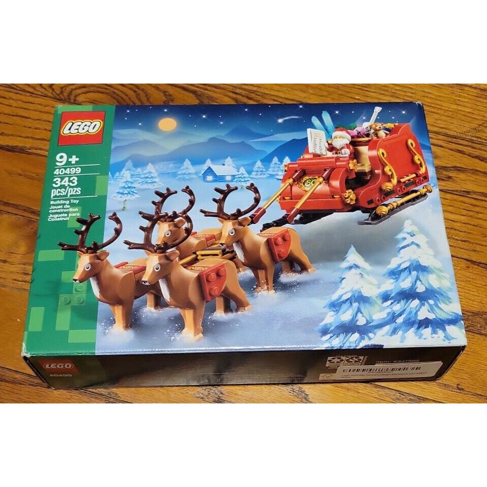 Lego Santa`s Sleigh 40499 Christmas Xmas 343 Pieces