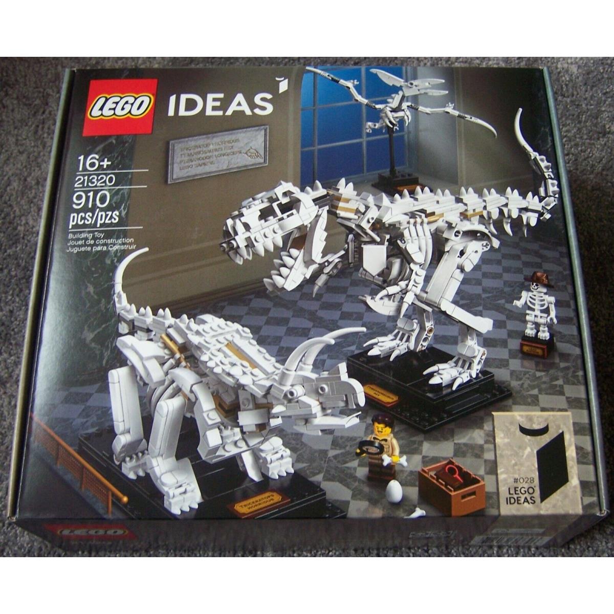 Lego Ideas Dinosaur Fossils Set 21320 028 Museum Tyrannosaurus Rex T-rex