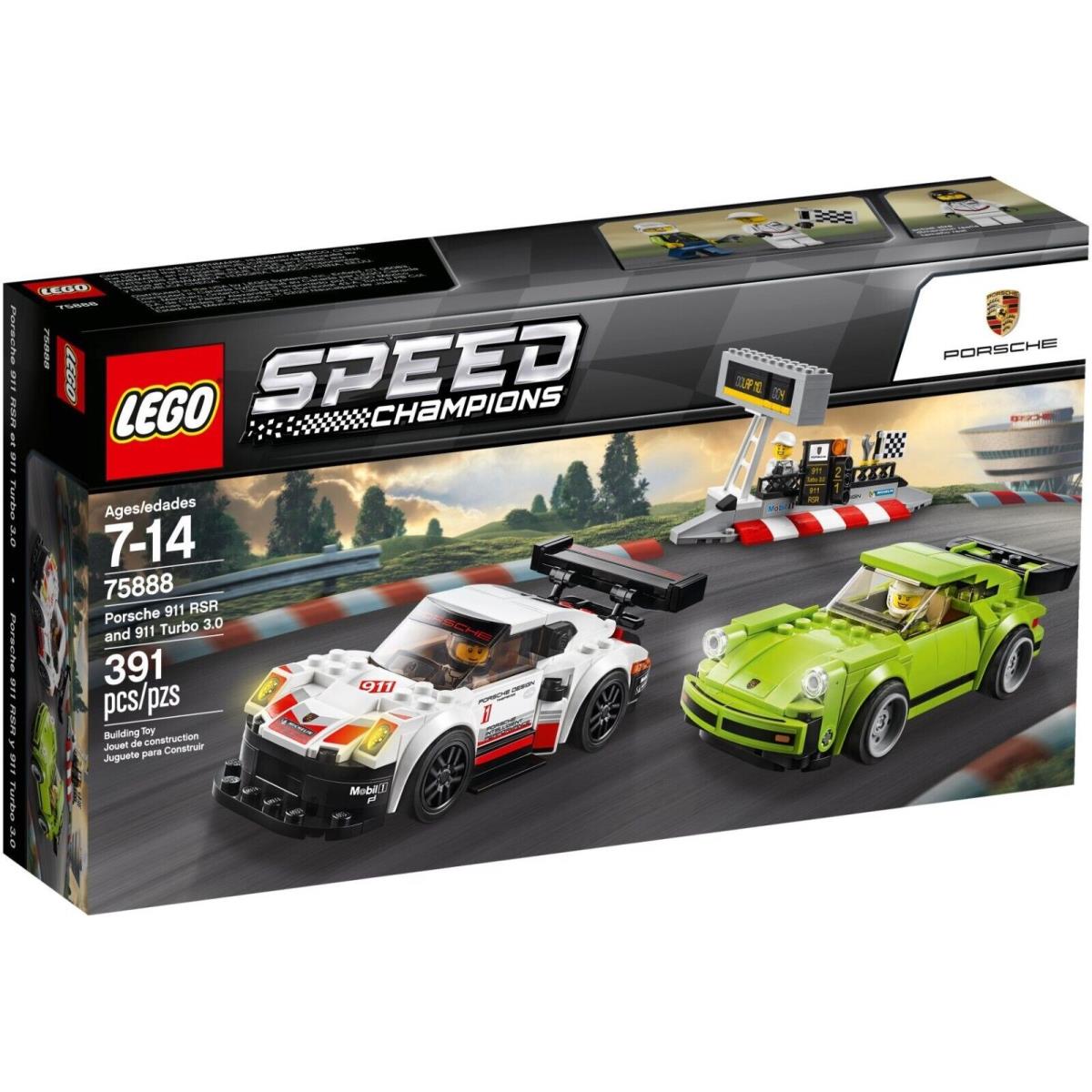 Lego Speed Champions 75888 - Porsche 911 Rsr and 911 Turbo 3.0
