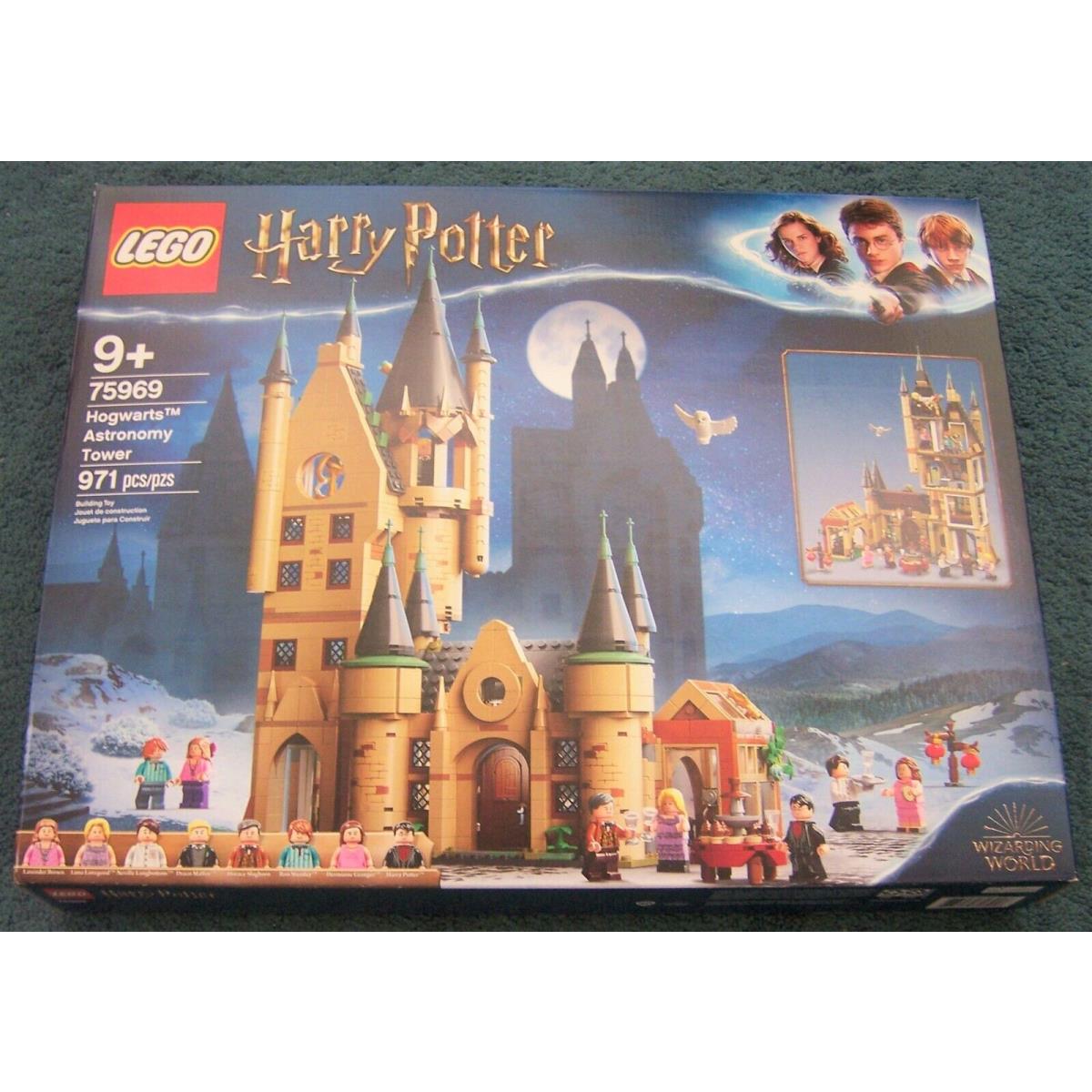 Lego Harry Potter Hogwarts Astronomy Tower 75969 Neville Longbottom Hermione