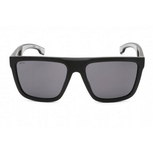 Hugo Boss sunglasses  - Frame: black, Lens: grey 0