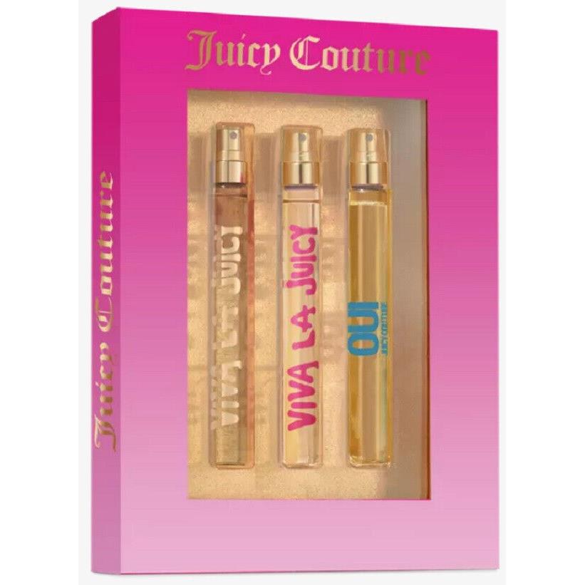 Juicy Couture Viva La Juicy 3 Piece Fragrance Gift Set Limited Edit