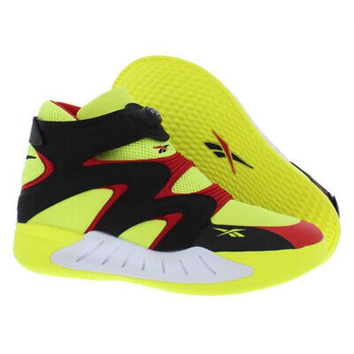Reebok Insta Fury Zone Mens Shoes - Acid Yellow/Black/Vector Red , Yellow Main