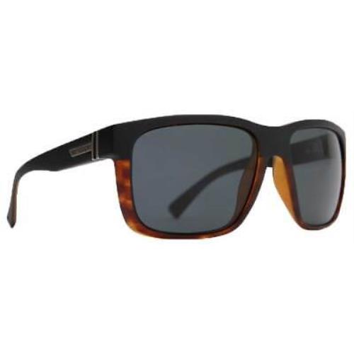 Von Zipper Maxis Sunglasses - Black Tortoise Satin / Vintage Polarized