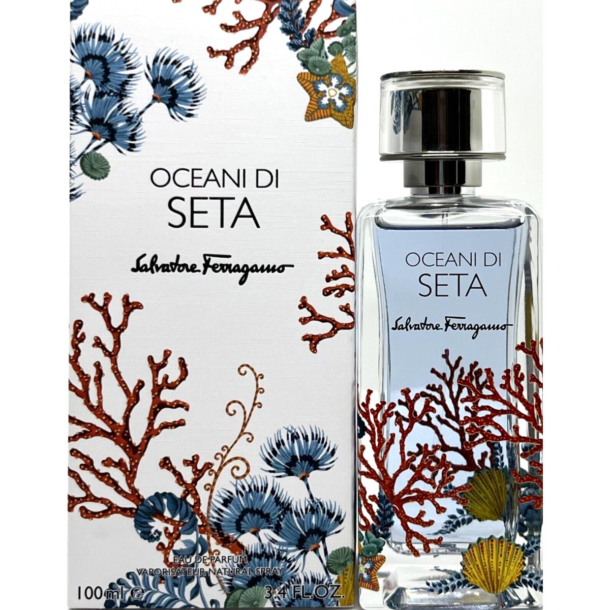 Salvatore Ferragamo DE ml Salvatore Seta 3.4 perfume,cologne,fragrance,parfum Ferragamo Eau - - Oz / DI Brands Unisex Parfum | Fash Oceani Spray 100