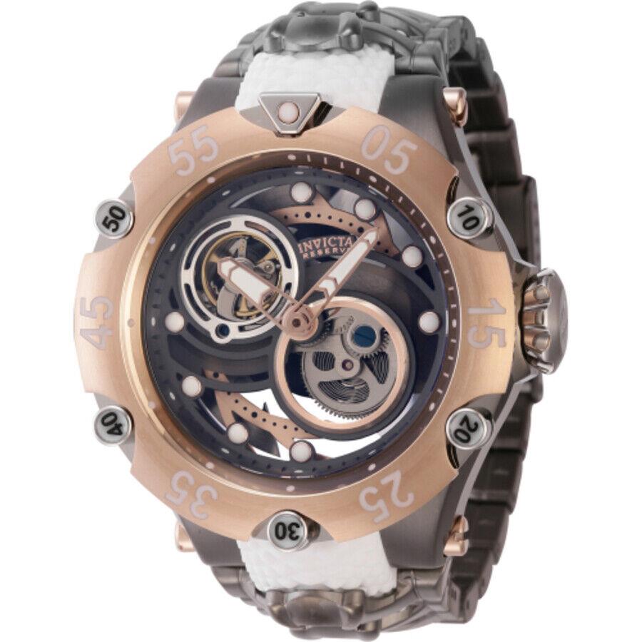 Invicta Reserve Venom Cobra Automatic Gunmetal Dial Men`s Watch 43929