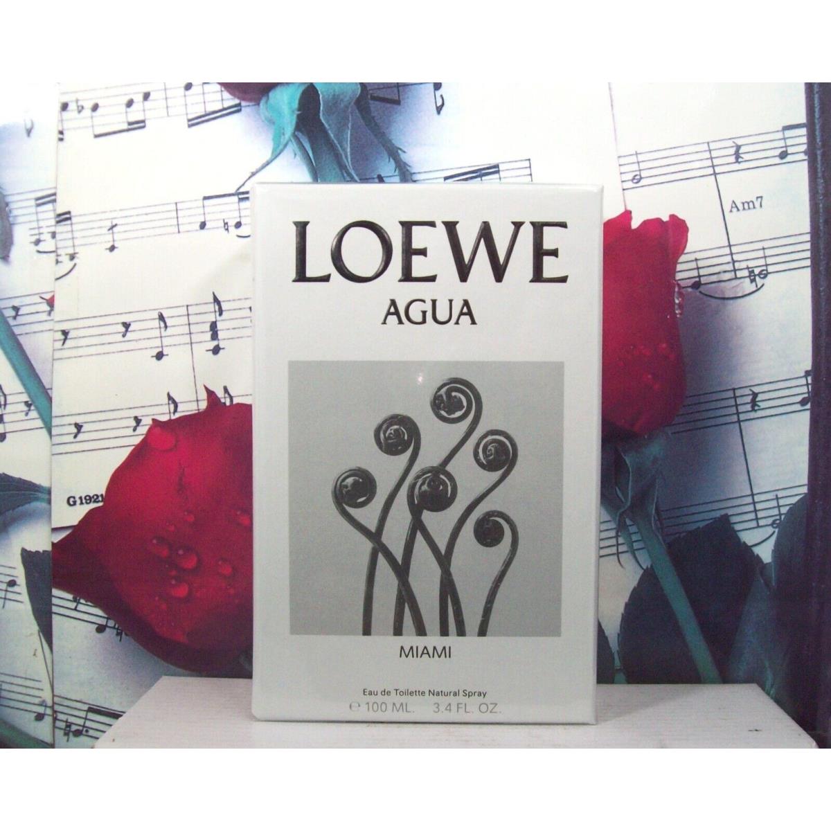 Loewe Agua Miami 3.4 Oz. Edt Spray