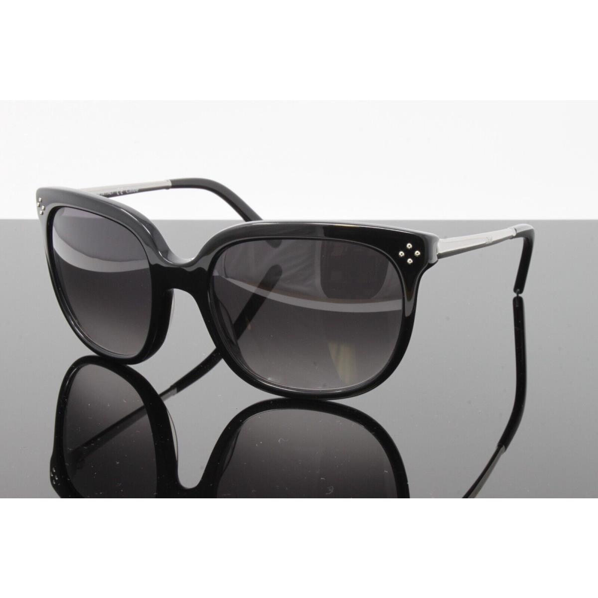 Chloe Sunglasses Women`s Square CE642S 023 Black 55mm Grey Gradient Lens