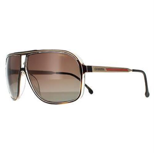 Carrera Grandprix 3S 0086 LA Sunglasses Havana Frame Brown Gradient Polarized